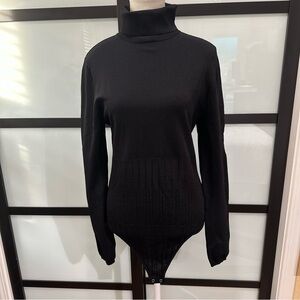 Plus Size Sweater-Knit Bodysuit size1X